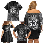 Penrith Panthers NAIDOC Week 2026 Family Matching Off Shoulder Short Dress and Hawaiian Shirt First Nations of Australia Aboriginal Mascot Rugby