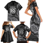 Penrith Panthers NAIDOC Week 2026 Family Matching Short Sleeve Bodycon Dress and Hawaiian Shirt First Nations of Australia Aboriginal Mascot Rugby