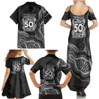 Penrith Panthers NAIDOC Week 2026 Family Matching Summer Maxi Dress and Hawaiian Shirt First Nations of Australia Aboriginal Mascot Rugby