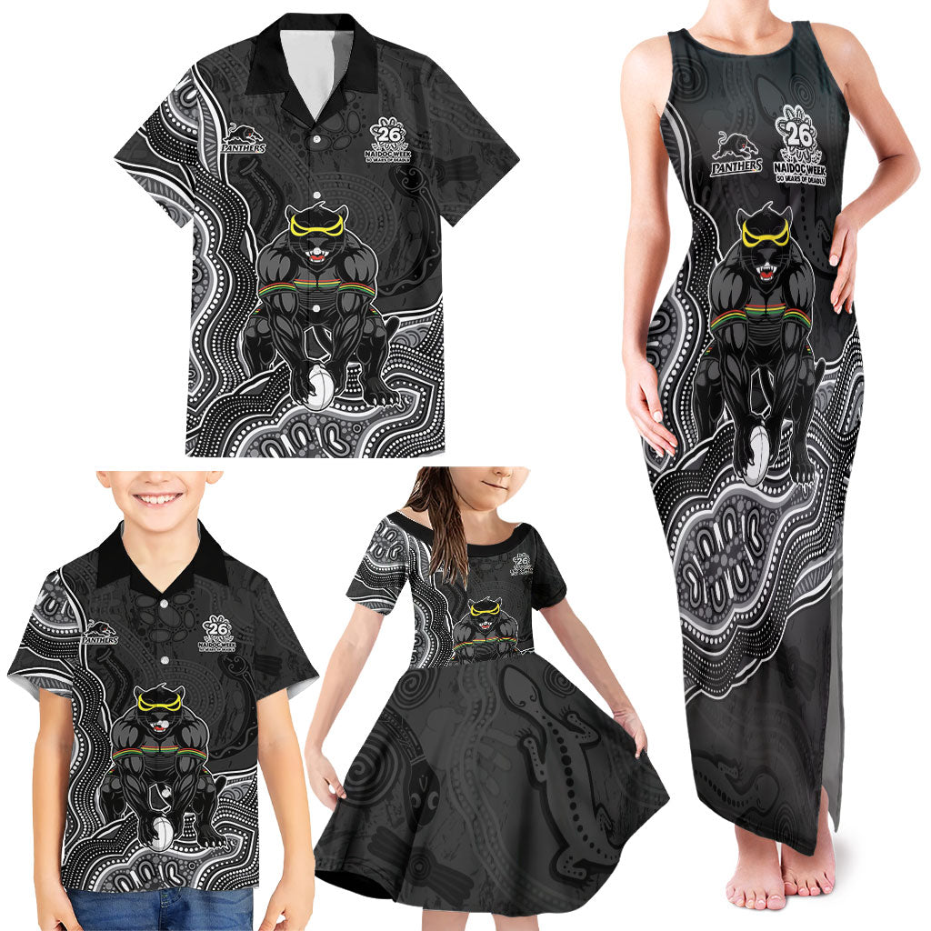 Penrith Panthers NAIDOC Week 2026 Family Matching Tank Maxi Dress and Hawaiian Shirt First Nations of Australia Aboriginal Mascot Rugby