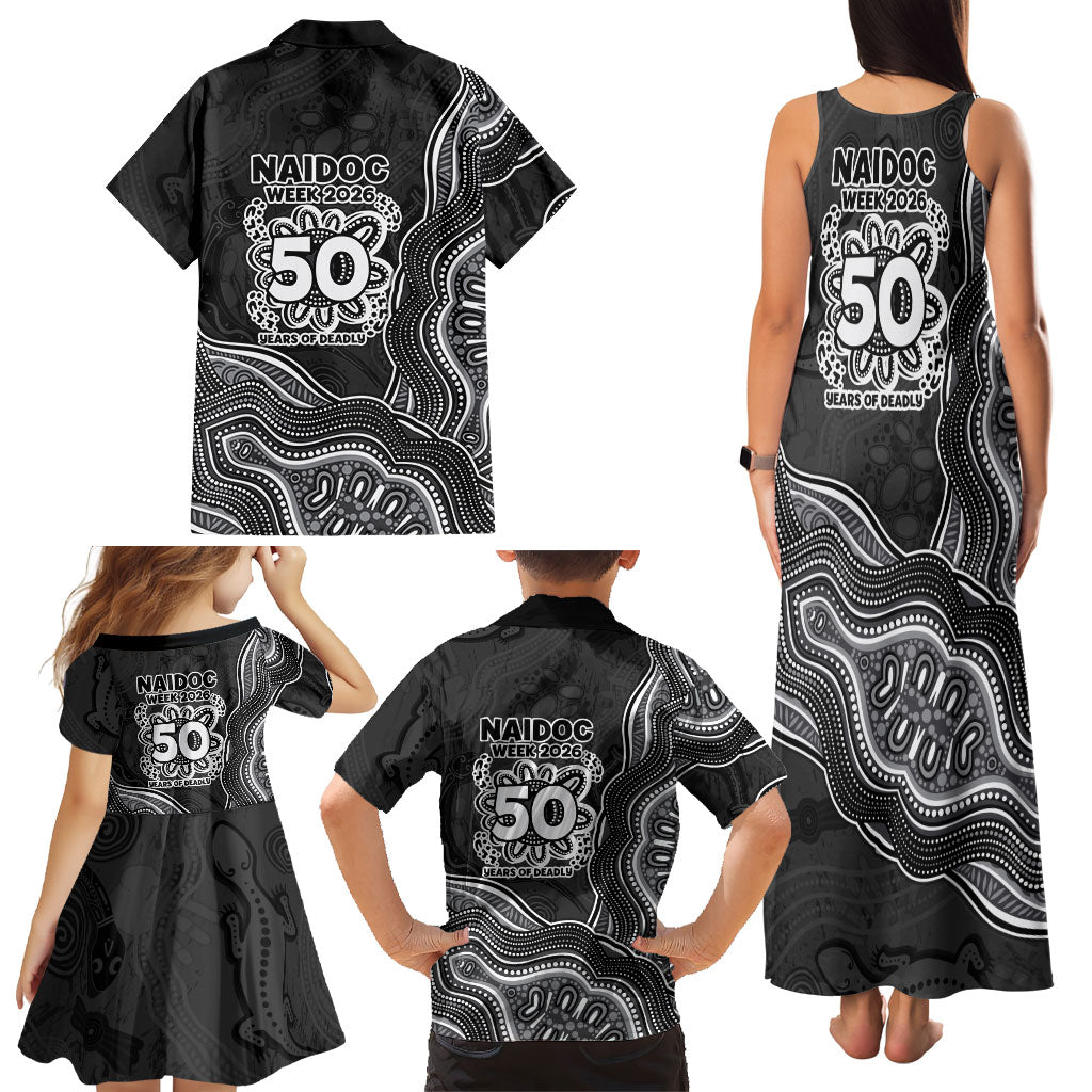 Penrith Panthers NAIDOC Week 2026 Family Matching Tank Maxi Dress and Hawaiian Shirt First Nations of Australia Aboriginal Mascot Rugby