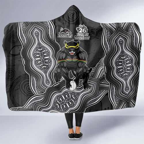 Penrith Panthers NAIDOC Week 2026 Hooded Blanket First Nations of Australia Aboriginal Mascot Rugby