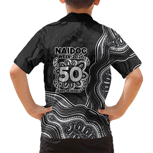 Penrith Panthers NAIDOC Week 2026 Kid Hawaiian Shirt First Nations of Australia Aboriginal Mascot Rugby