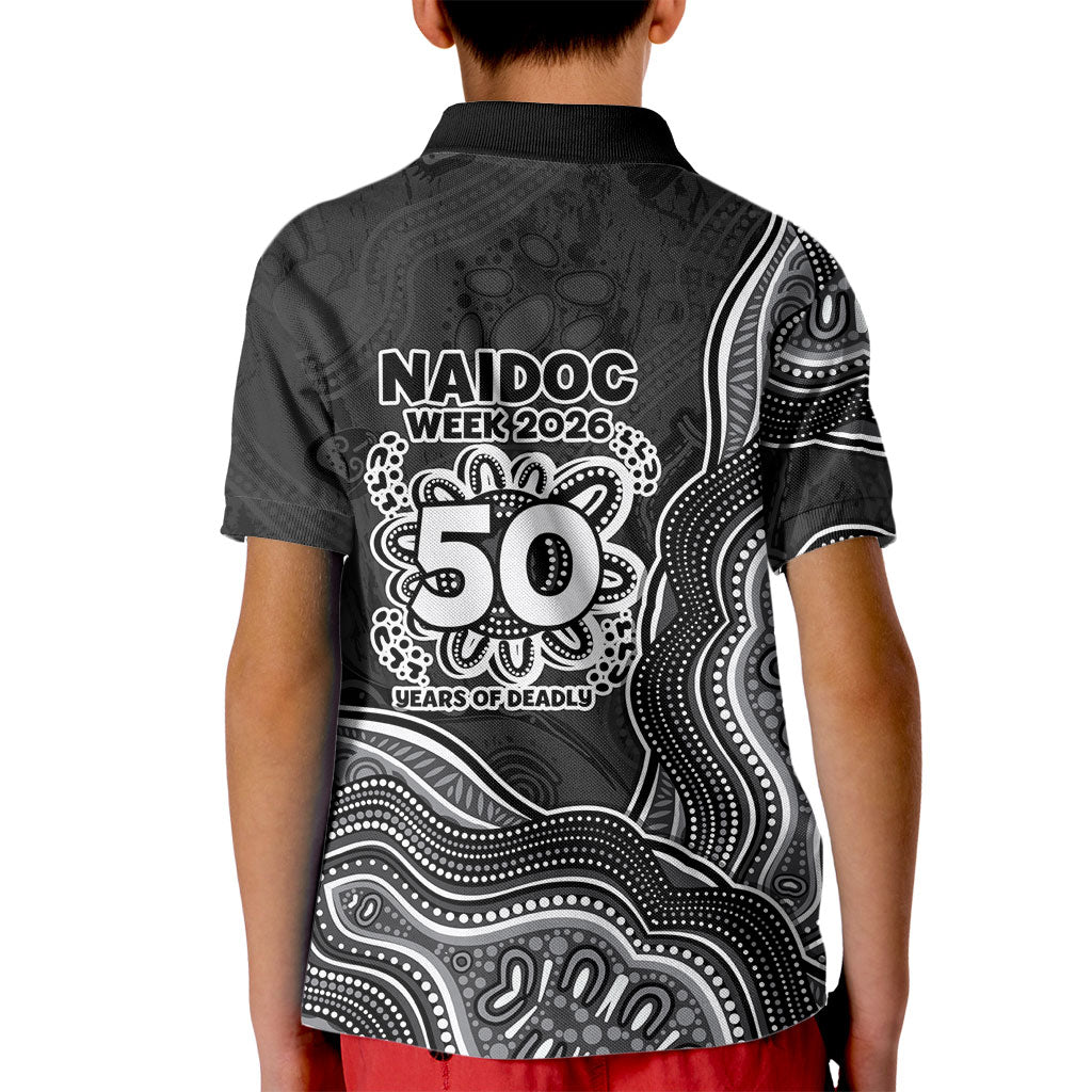 Penrith Panthers NAIDOC Week 2026 Kid Polo Shirt First Nations of Australia Aboriginal Mascot Rugby