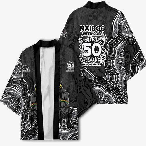 Penrith Panthers NAIDOC Week 2026 Kimono First Nations of Australia Aboriginal Mascot Rugby