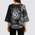 Penrith Panthers NAIDOC Week 2026 Kimono Sleeve Blouse First Nations of Australia Aboriginal Mascot Rugby
