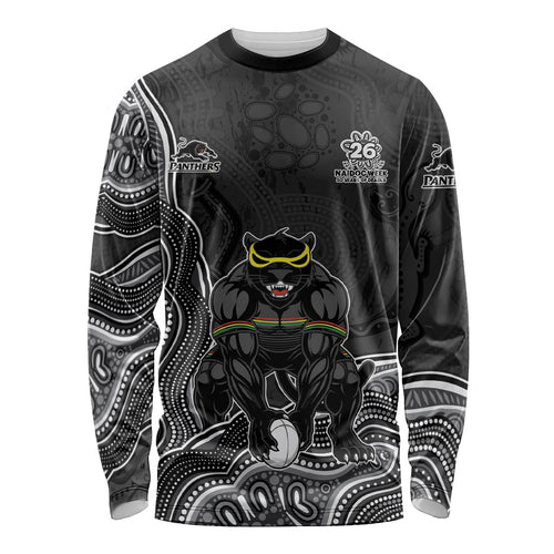 Penrith Panthers NAIDOC Week 2026 Long Sleeve Shirt First Nations of Australia Aboriginal Mascot Rugby