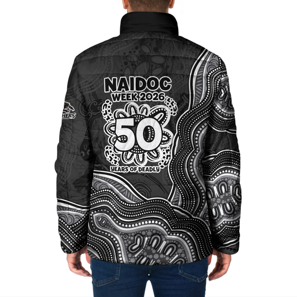 Penrith Panthers NAIDOC Week 2026 Padded Jacket First Nations of Australia Aboriginal Mascot Rugby