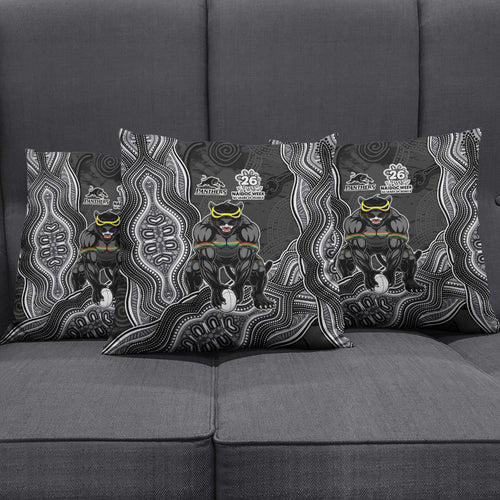 Penrith Panthers NAIDOC Week 2026 Pillow Cover First Nations of Australia Aboriginal Mascot Rugby