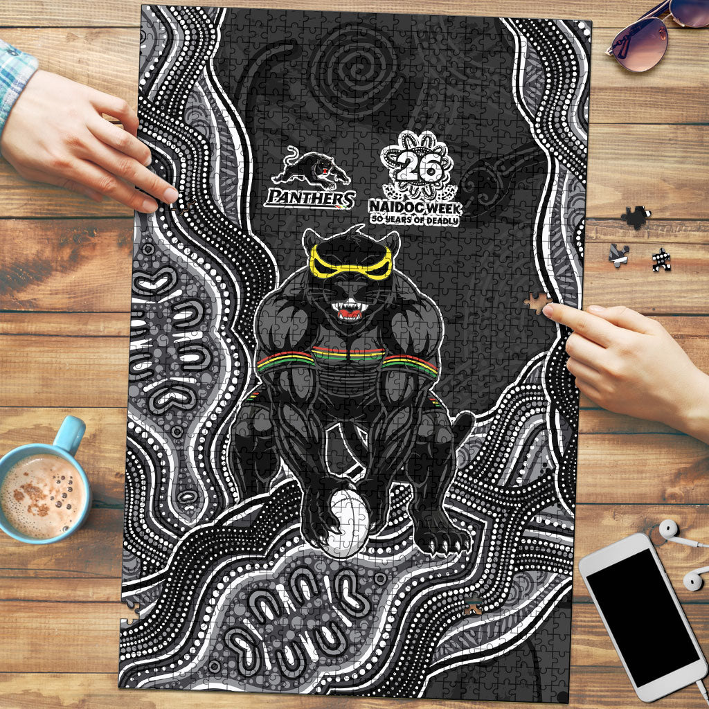 Penrith Panthers NAIDOC Week 2026 Puzzle First Nations of Australia Aboriginal Mascot Rugby