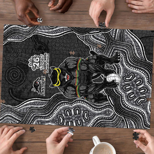 Penrith Panthers NAIDOC Week 2026 Puzzle First Nations of Australia Aboriginal Mascot Rugby