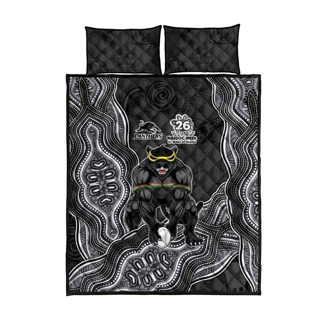 Penrith Panthers NAIDOC Week 2026 Quilt Bed Set First Nations of Australia Aboriginal Mascot Rugby