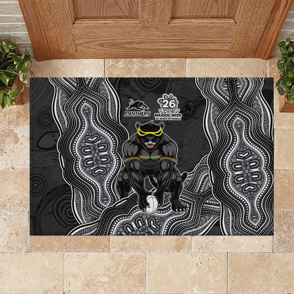 Penrith Panthers NAIDOC Week 2026 Rubber Doormat First Nations of Australia Aboriginal Mascot Rugby
