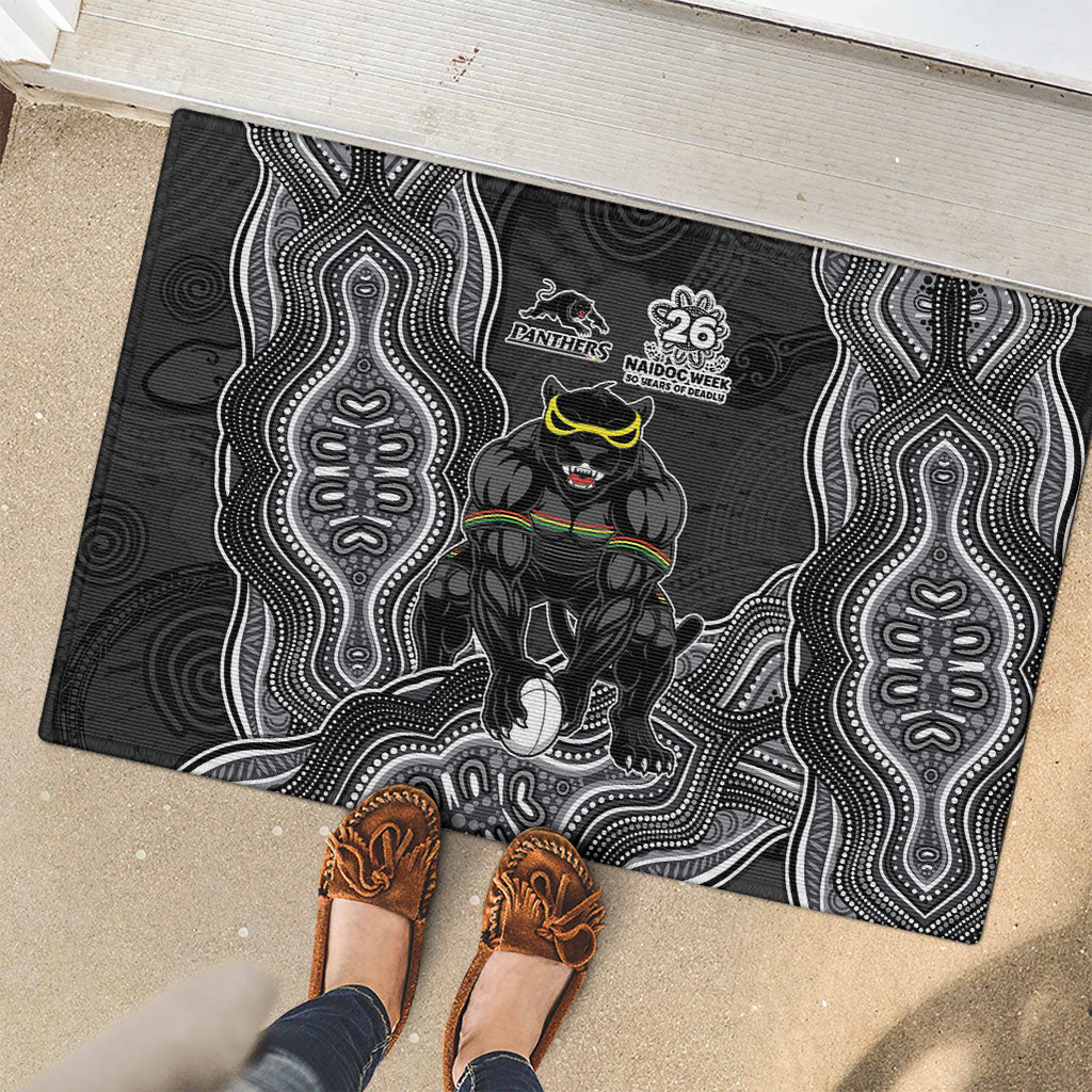 Penrith Panthers NAIDOC Week 2026 Rubber Doormat First Nations of Australia Aboriginal Mascot Rugby
