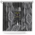 Penrith Panthers NAIDOC Week 2026 Shower Curtain First Nations of Australia Aboriginal Mascot Rugby
