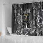 Penrith Panthers NAIDOC Week 2026 Shower Curtain First Nations of Australia Aboriginal Mascot Rugby