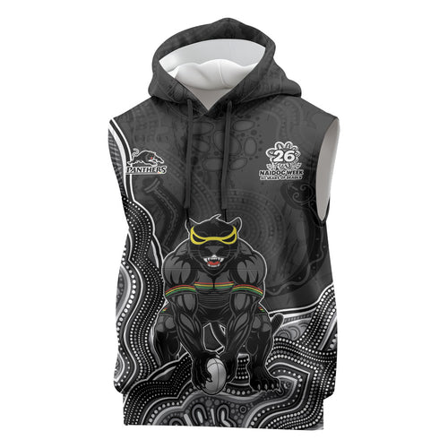 Penrith Panthers NAIDOC Week 2026 Sleeveless Hoodie First Nations of Australia Aboriginal Mascot Rugby
