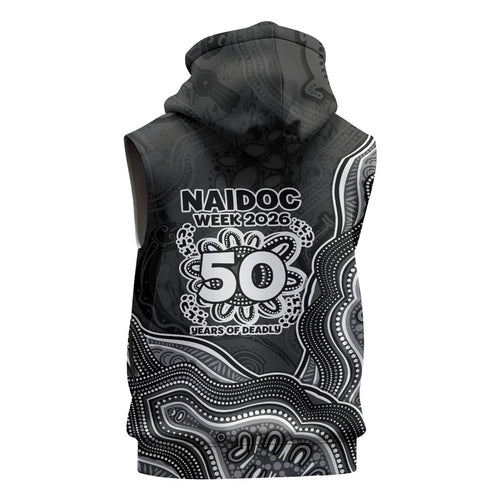Penrith Panthers NAIDOC Week 2026 Sleeveless Hoodie First Nations of Australia Aboriginal Mascot Rugby