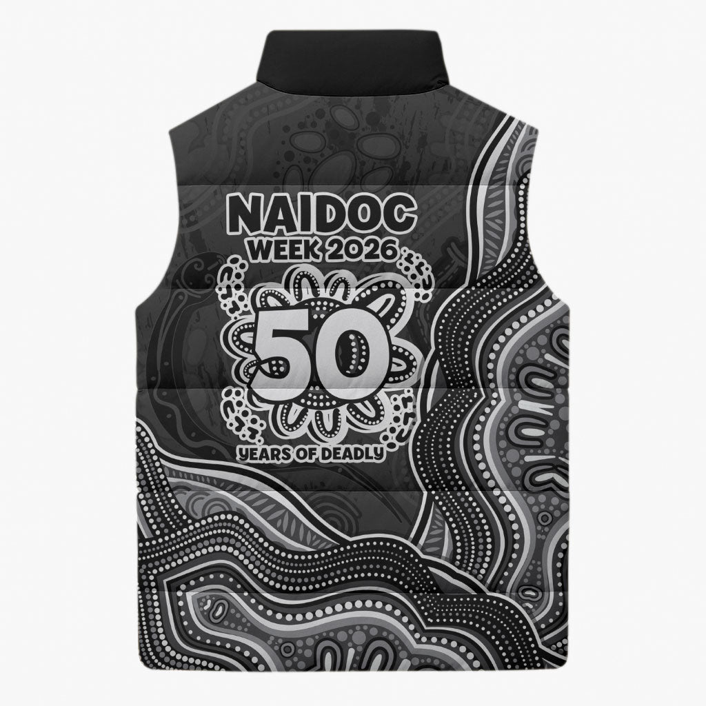 Penrith Panthers NAIDOC Week 2026 Sleeveless Puffer Jacket First Nations of Australia Aboriginal Mascot Rugby
