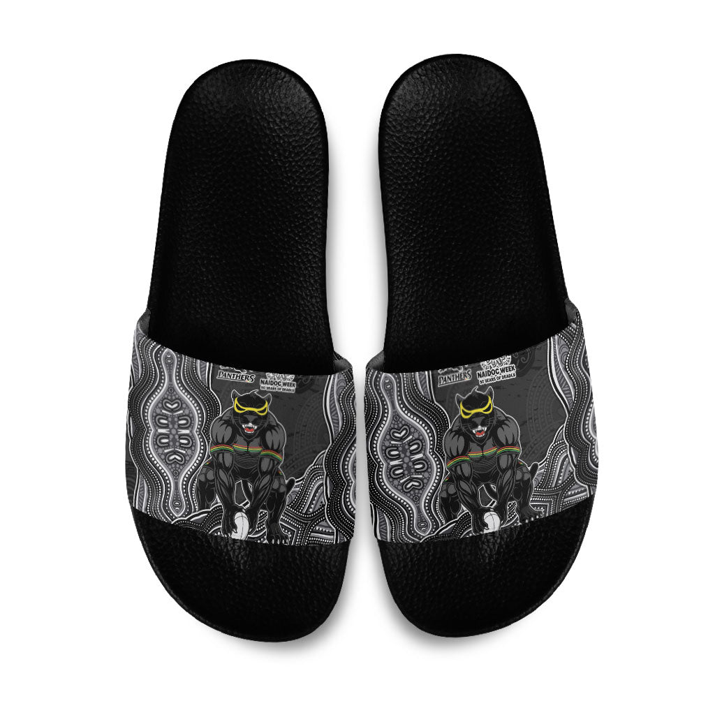 Penrith Panthers NAIDOC Week 2026 Slide Sandals First Nations of Australia Aboriginal Mascot Rugby