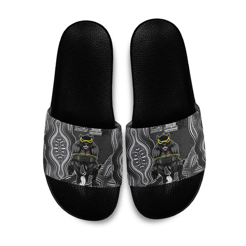 Penrith Panthers NAIDOC Week 2026 Slide Sandals First Nations of Australia Aboriginal Mascot Rugby