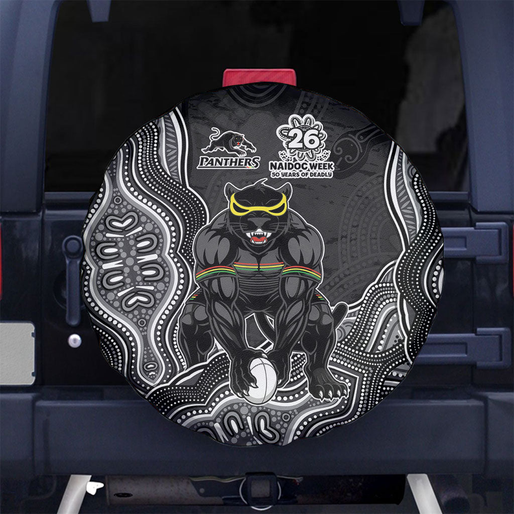 Penrith Panthers NAIDOC Week 2026 Spare Tire Cover First Nations of Australia Aboriginal Mascot Rugby