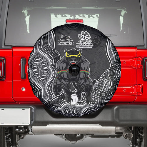 Penrith Panthers NAIDOC Week 2026 Spare Tire Cover First Nations of Australia Aboriginal Mascot Rugby
