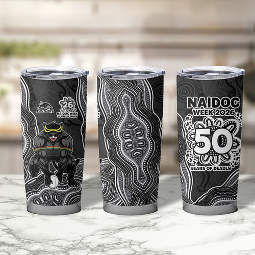 Penrith Panthers NAIDOC Week 2026 Tumbler Cup First Nations of Australia Aboriginal Mascot Rugby