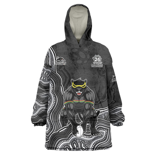 Penrith Panthers NAIDOC Week 2026 Wearable Blanket Hoodie First Nations of Australia Aboriginal Mascot Rugby