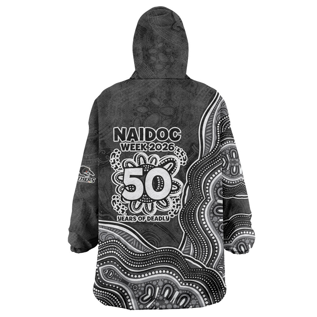 Penrith Panthers NAIDOC Week 2026 Wearable Blanket Hoodie First Nations of Australia Aboriginal Mascot Rugby