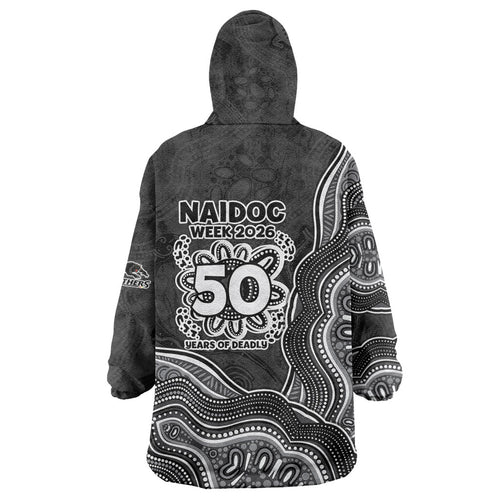 Penrith Panthers NAIDOC Week 2026 Wearable Blanket Hoodie First Nations of Australia Aboriginal Mascot Rugby