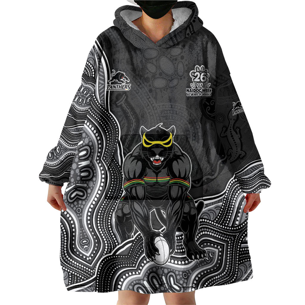 Penrith Panthers NAIDOC Week 2026 Wearable Blanket Hoodie First Nations of Australia Aboriginal Mascot Rugby