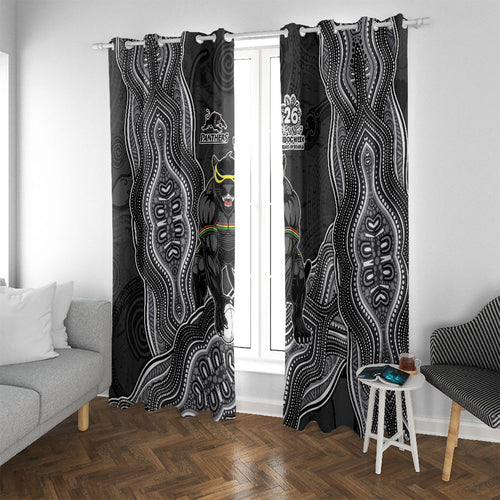 Penrith Panthers NAIDOC Week 2026 Window Curtain First Nations of Australia Aboriginal Mascot Rugby