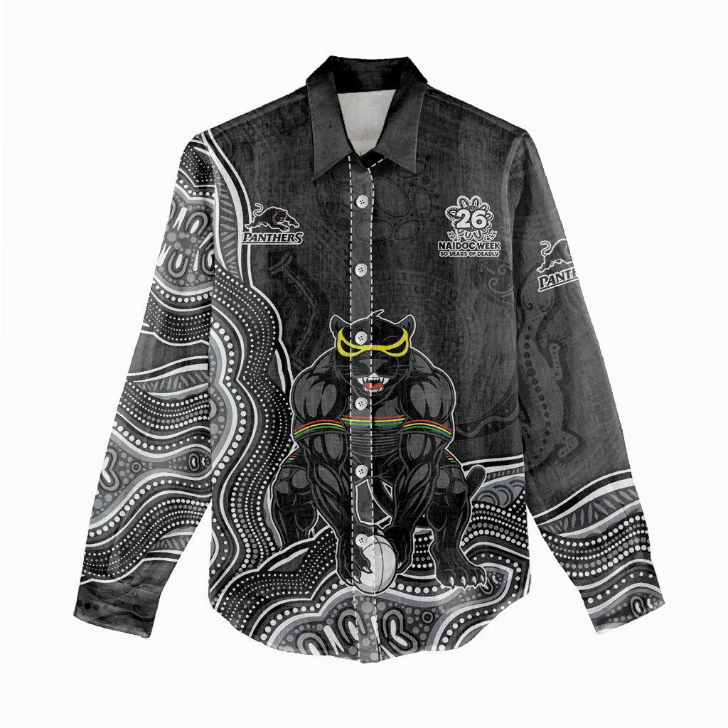 Penrith Panthers NAIDOC Week 2026 Women Casual Shirt First Nations of Australia Aboriginal Mascot Rugby