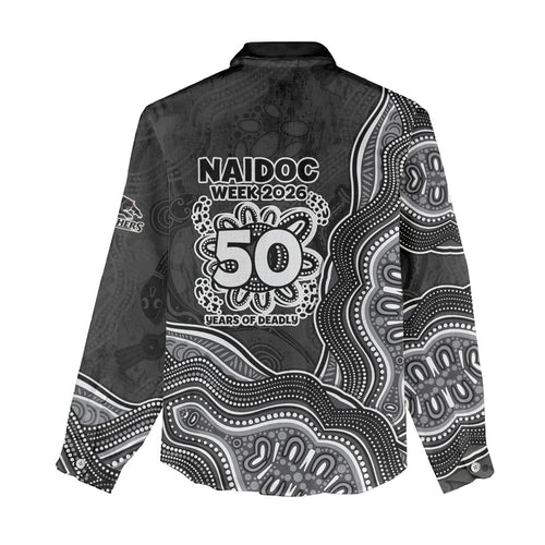 Penrith Panthers NAIDOC Week 2026 Women Casual Shirt First Nations of Australia Aboriginal Mascot Rugby