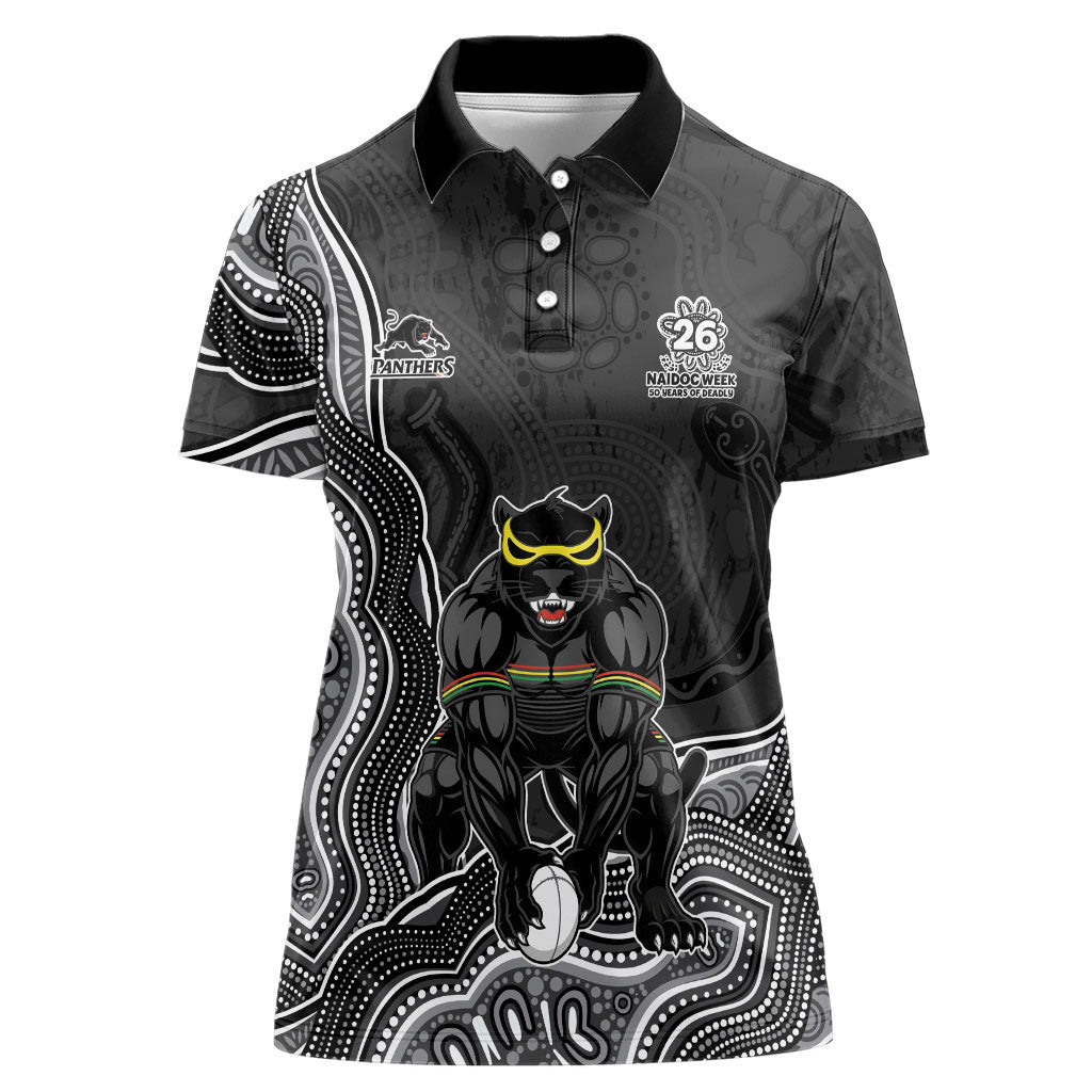 Penrith Panthers NAIDOC Week 2026 Women Polo Shirt First Nations of Australia Aboriginal Mascot Rugby