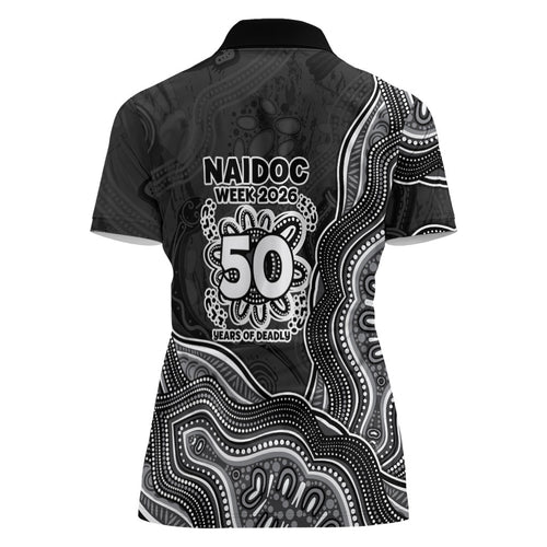 Penrith Panthers NAIDOC Week 2026 Women Polo Shirt First Nations of Australia Aboriginal Mascot Rugby