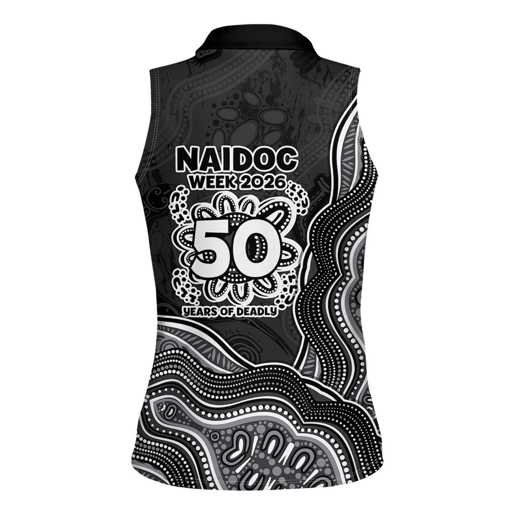 Penrith Panthers NAIDOC Week 2026 Women Sleeveless Polo Shirt First Nations of Australia Aboriginal Mascot Rugby