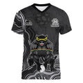 Penrith Panthers NAIDOC Week 2026 Women V-Neck T-Shirt First Nations of Australia Aboriginal Mascot Rugby
