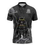 Penrith Panthers NAIDOC Week 2026 Zipper Polo Shirt First Nations of Australia Aboriginal Mascot Rugby