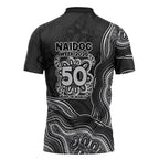 Penrith Panthers NAIDOC Week 2026 Zipper Polo Shirt First Nations of Australia Aboriginal Mascot Rugby