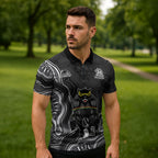 Penrith Panthers NAIDOC Week 2026 Zipper Polo Shirt First Nations of Australia Aboriginal Mascot Rugby