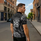 Penrith Panthers NAIDOC Week 2026 Zipper Polo Shirt First Nations of Australia Aboriginal Mascot Rugby