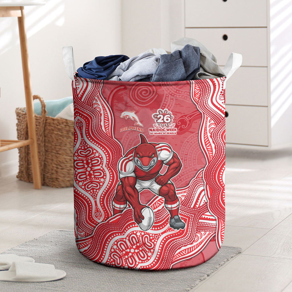 Dolphins NAIDOC Week 2026 Laundry Basket First Nations of Australia Aboriginal Mascot Rugby