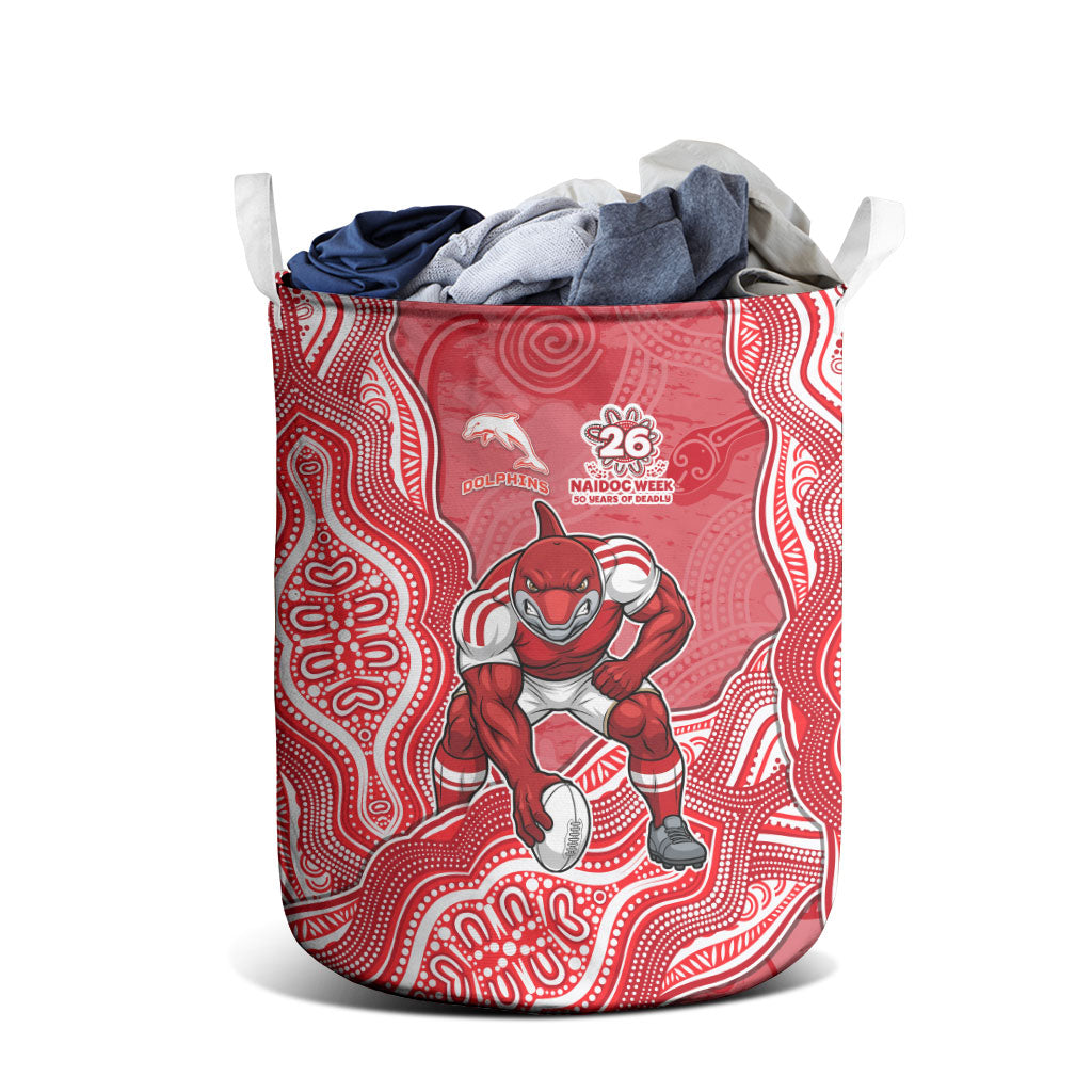 Dolphins NAIDOC Week 2026 Laundry Basket First Nations of Australia Aboriginal Mascot Rugby