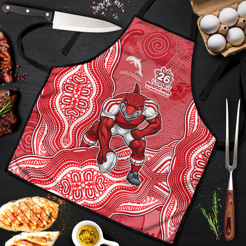 Dolphins NAIDOC Week 2026 Apron First Nations of Australia Aboriginal Mascot Rugby