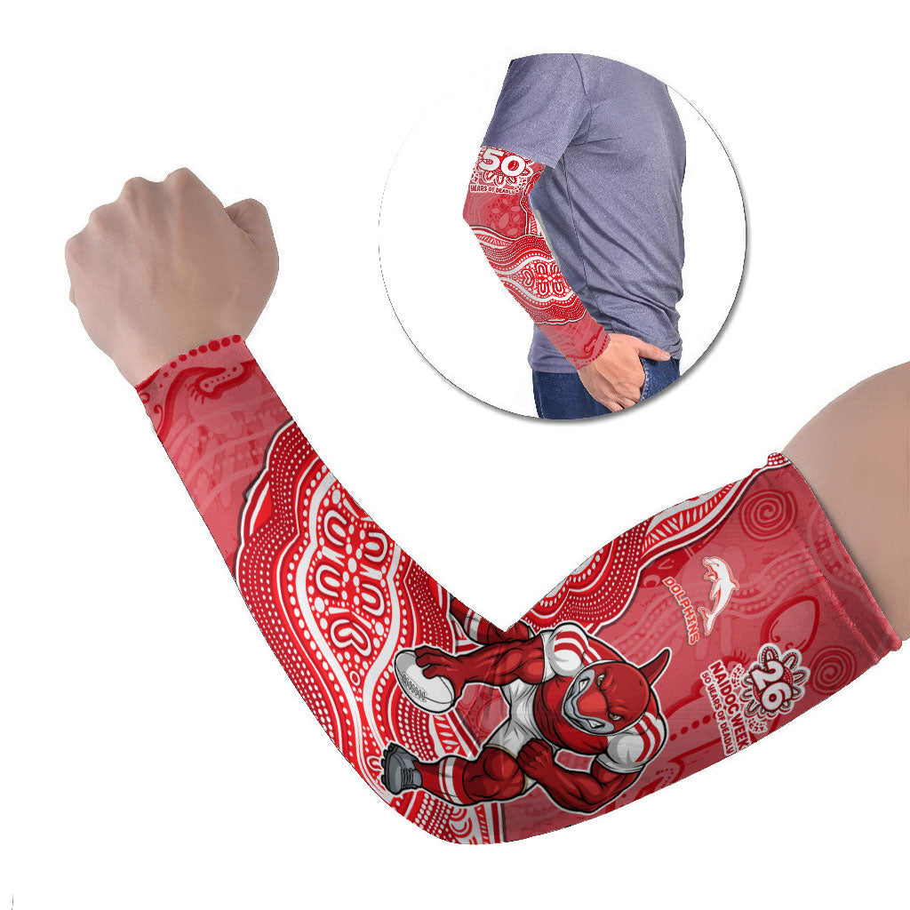 Dolphins NAIDOC Week 2026 Arm Sleeves First Nations of Australia Aboriginal Mascot Rugby