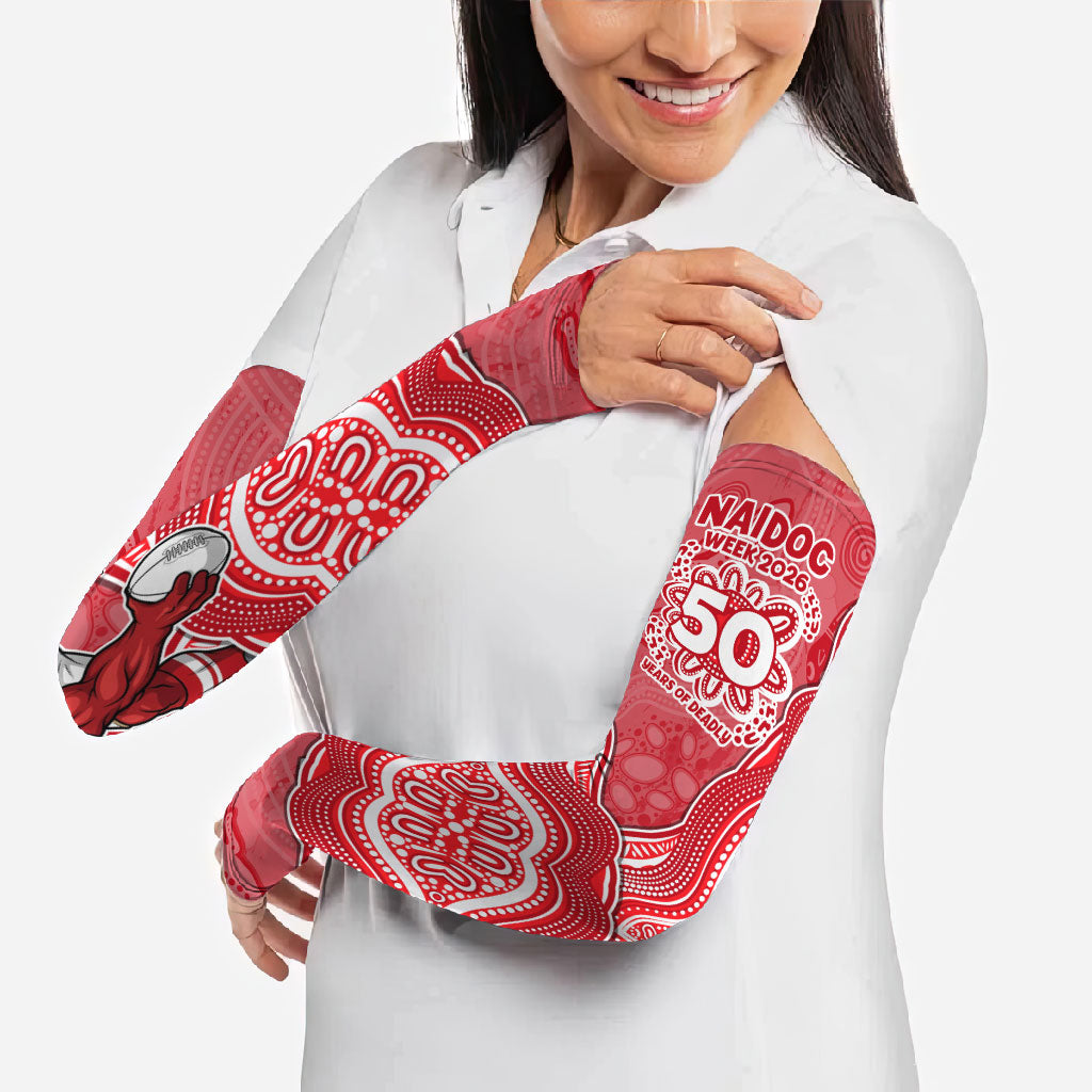 Dolphins NAIDOC Week 2026 Arm Sleeves First Nations of Australia Aboriginal Mascot Rugby