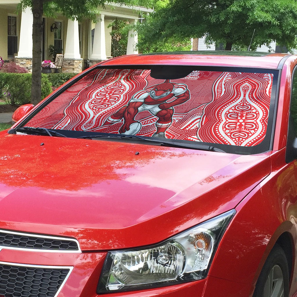 Dolphins NAIDOC Week 2026 Auto Sun Shade First Nations of Australia Aboriginal Mascot Rugby