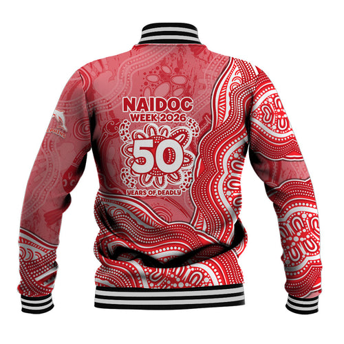 Dolphins NAIDOC Week 2026 Baseball Jacket First Nations of Australia Aboriginal Mascot Rugby